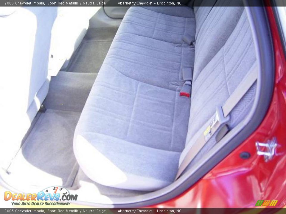 2005 Chevrolet Impala Sport Red Metallic / Neutral Beige Photo #11