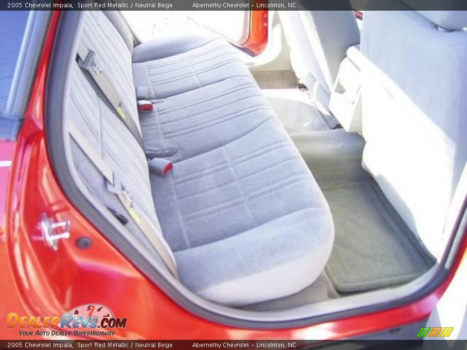 2005 Chevrolet Impala Sport Red Metallic / Neutral Beige Photo #13