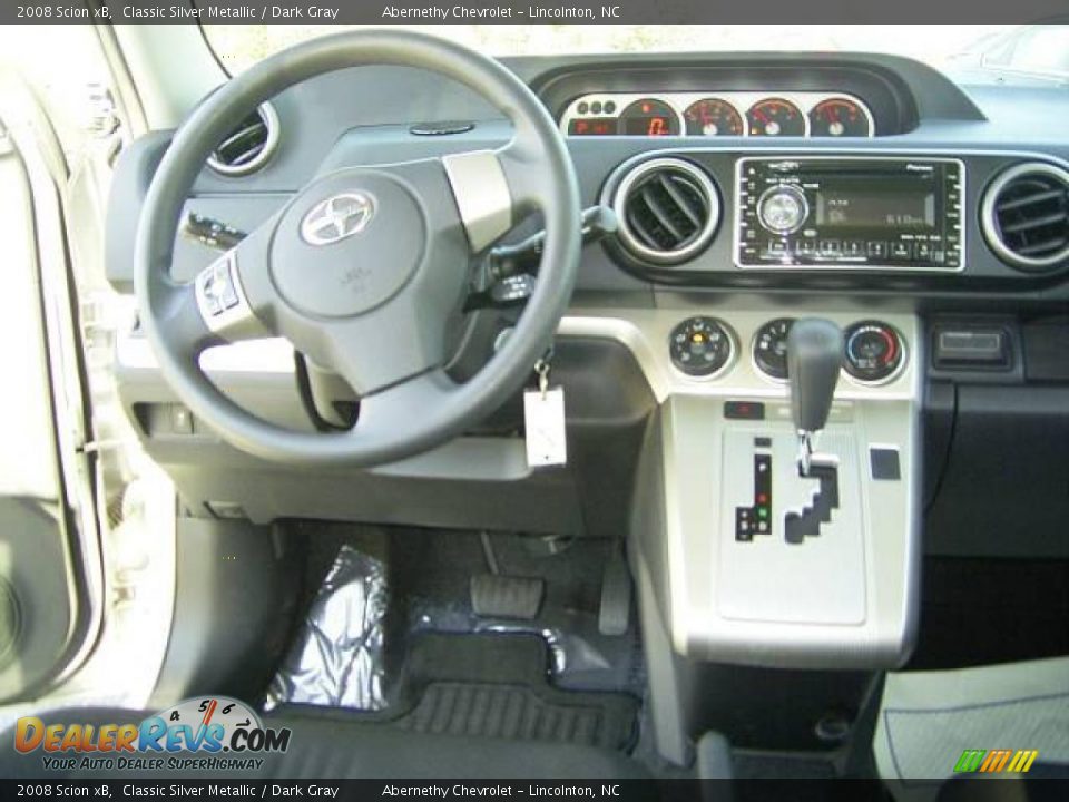 2008 Scion xB Classic Silver Metallic / Dark Gray Photo #20