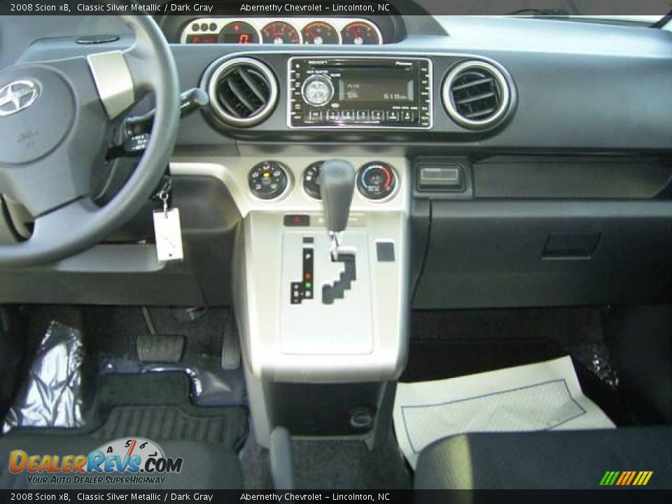 2008 Scion xB Classic Silver Metallic / Dark Gray Photo #21