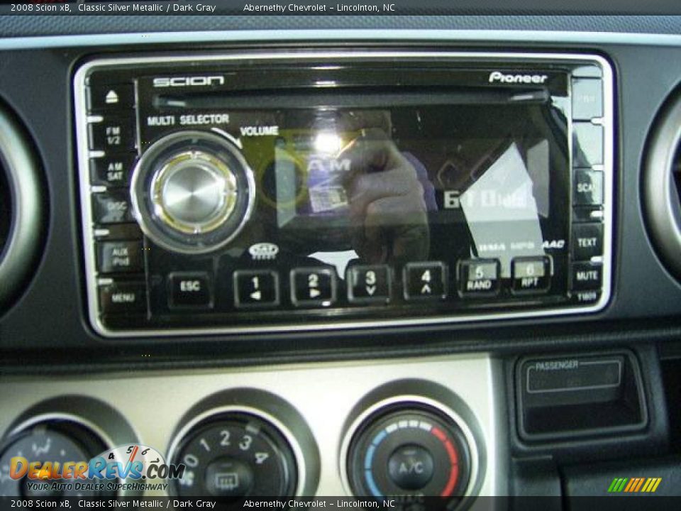 2008 Scion xB Classic Silver Metallic / Dark Gray Photo #23