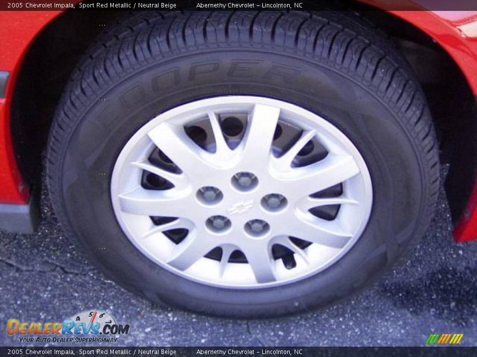2005 Chevrolet Impala Sport Red Metallic / Neutral Beige Photo #17
