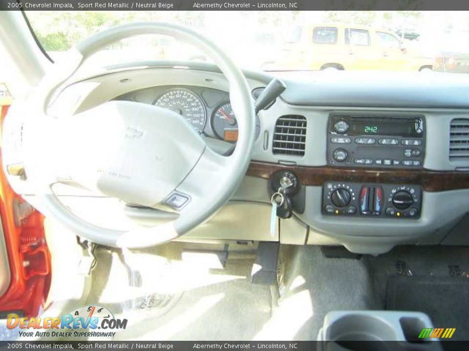 2005 Chevrolet Impala Sport Red Metallic / Neutral Beige Photo #21