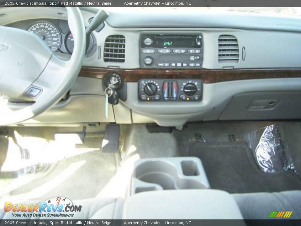 2005 Chevrolet Impala Sport Red Metallic / Neutral Beige Photo #22