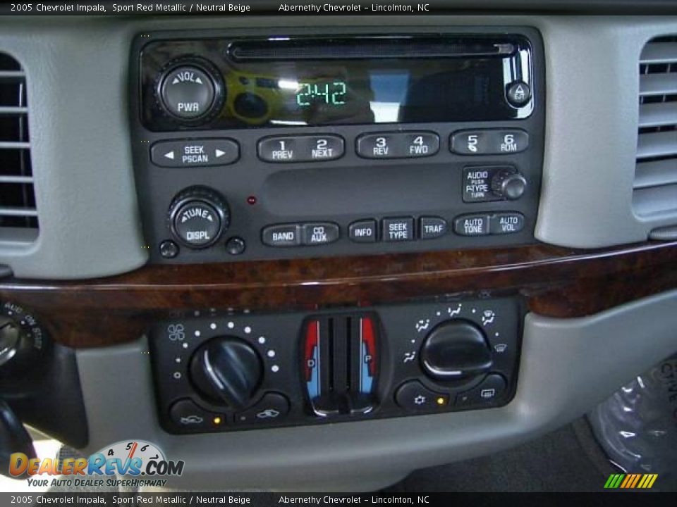 2005 Chevrolet Impala Sport Red Metallic / Neutral Beige Photo #23