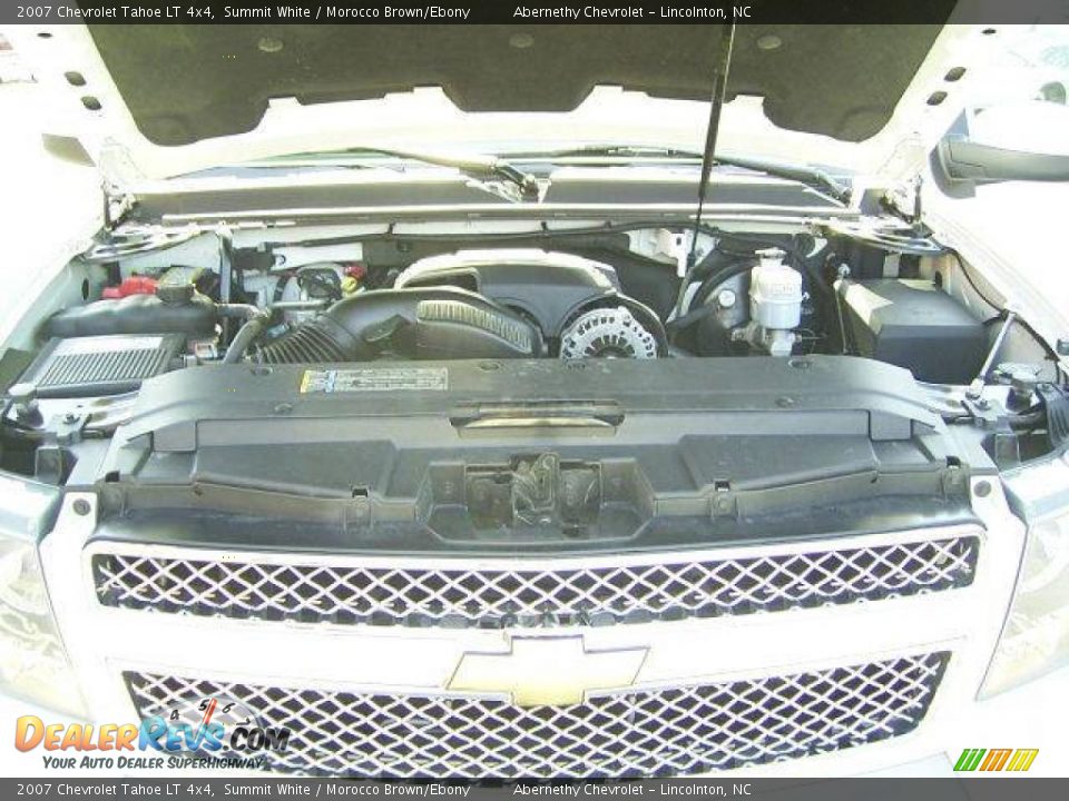 2007 Chevrolet Tahoe LT 4x4 Summit White / Morocco Brown/Ebony Photo #19