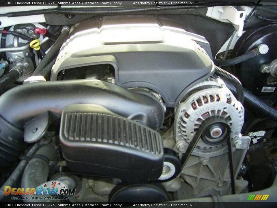 2007 Chevrolet Tahoe LT 4x4 Summit White / Morocco Brown/Ebony Photo #20