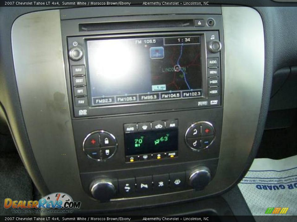 2007 Chevrolet Tahoe LT 4x4 Summit White / Morocco Brown/Ebony Photo #23