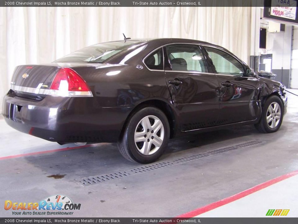 2008 Chevrolet Impala LS Mocha Bronze Metallic / Ebony Black Photo #2