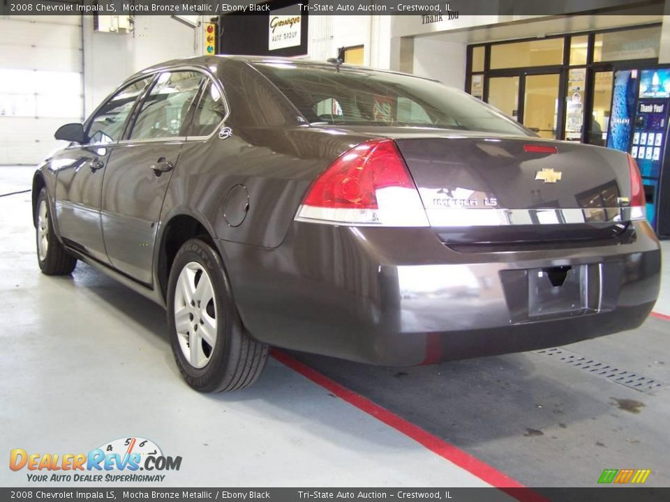 2008 Chevrolet Impala LS Mocha Bronze Metallic / Ebony Black Photo #3