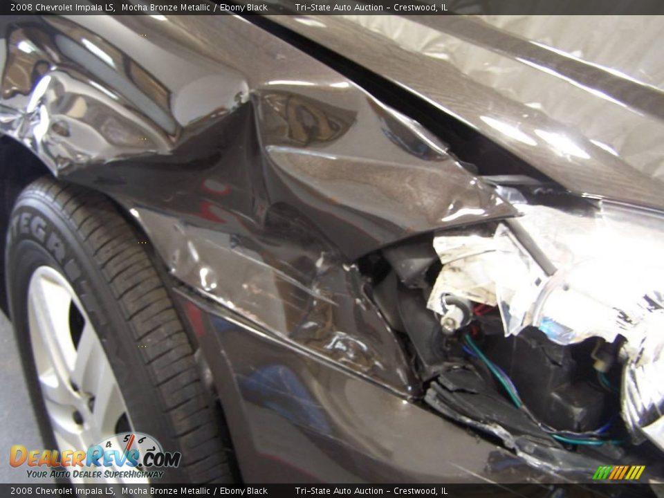 2008 Chevrolet Impala LS Mocha Bronze Metallic / Ebony Black Photo #9