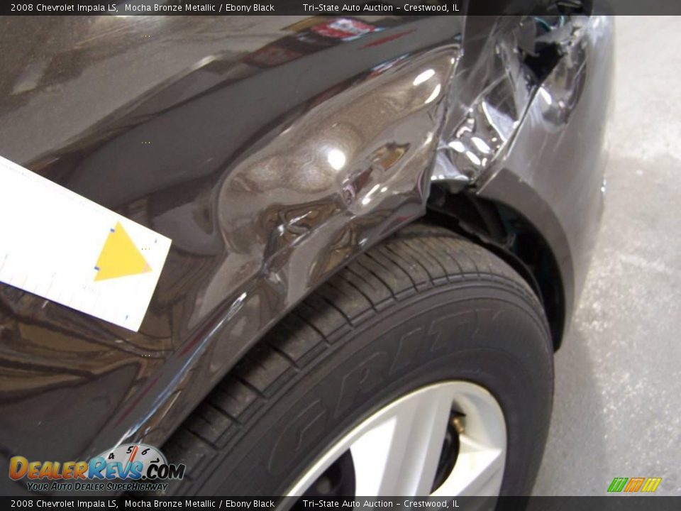 2008 Chevrolet Impala LS Mocha Bronze Metallic / Ebony Black Photo #10