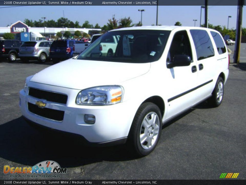 2008 Chevrolet Uplander LS Summit White / Medium Gray Photo #1