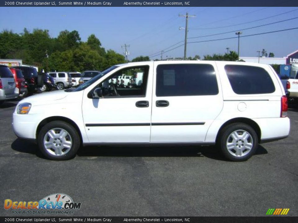 2008 Chevrolet Uplander LS Summit White / Medium Gray Photo #3