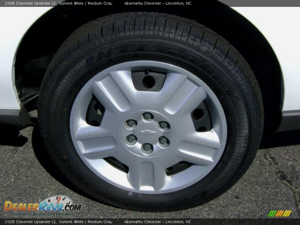 2008 Chevrolet Uplander LS Summit White / Medium Gray Photo #9