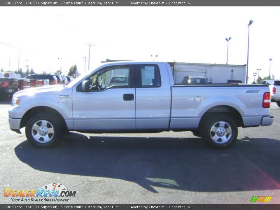 2006 Ford F150 STX SuperCab Silver Metallic / Medium/Dark Flint Photo #3
