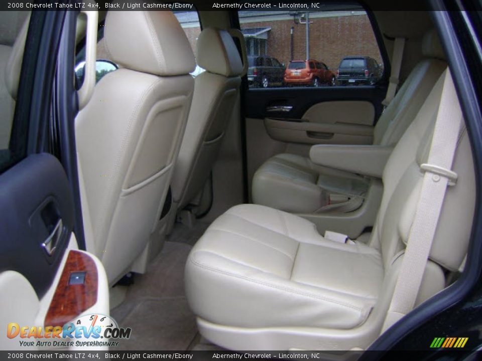 2008 Chevrolet Tahoe LTZ 4x4 Black / Light Cashmere/Ebony Photo #5