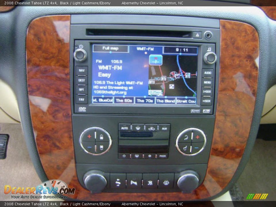 2008 Chevrolet Tahoe LTZ 4x4 Black / Light Cashmere/Ebony Photo #7