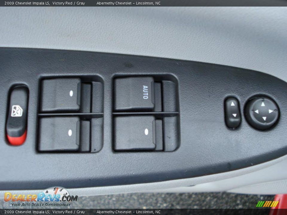 2009 Chevrolet Impala LS Victory Red / Gray Photo #8