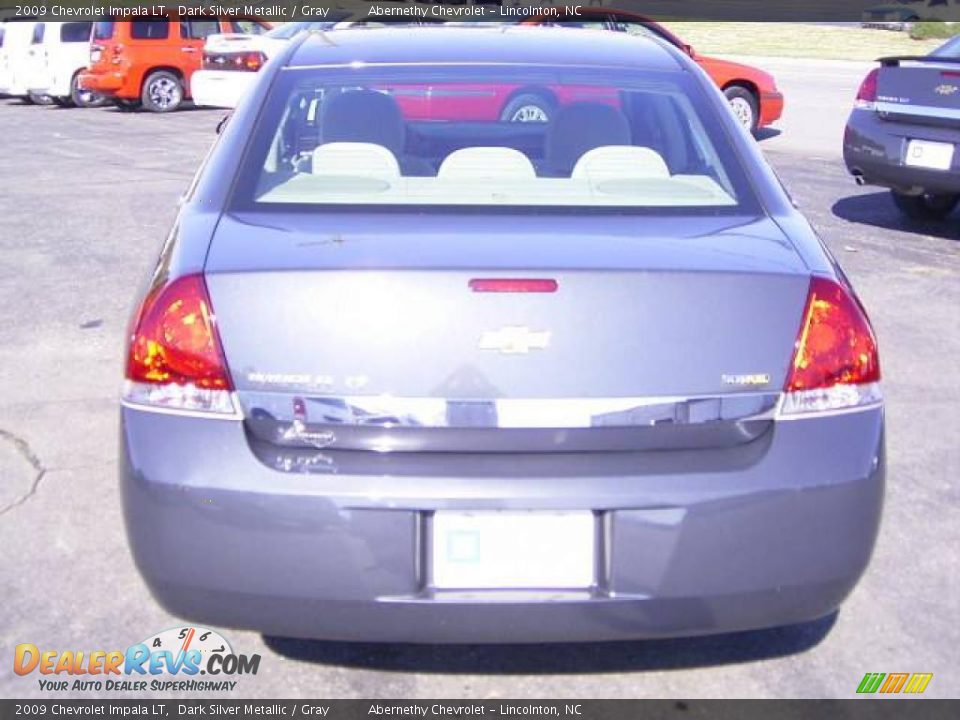 2009 Chevrolet Impala LT Dark Silver Metallic / Gray Photo #3