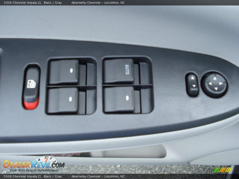 2009 Chevrolet Impala LS Black / Gray Photo #8