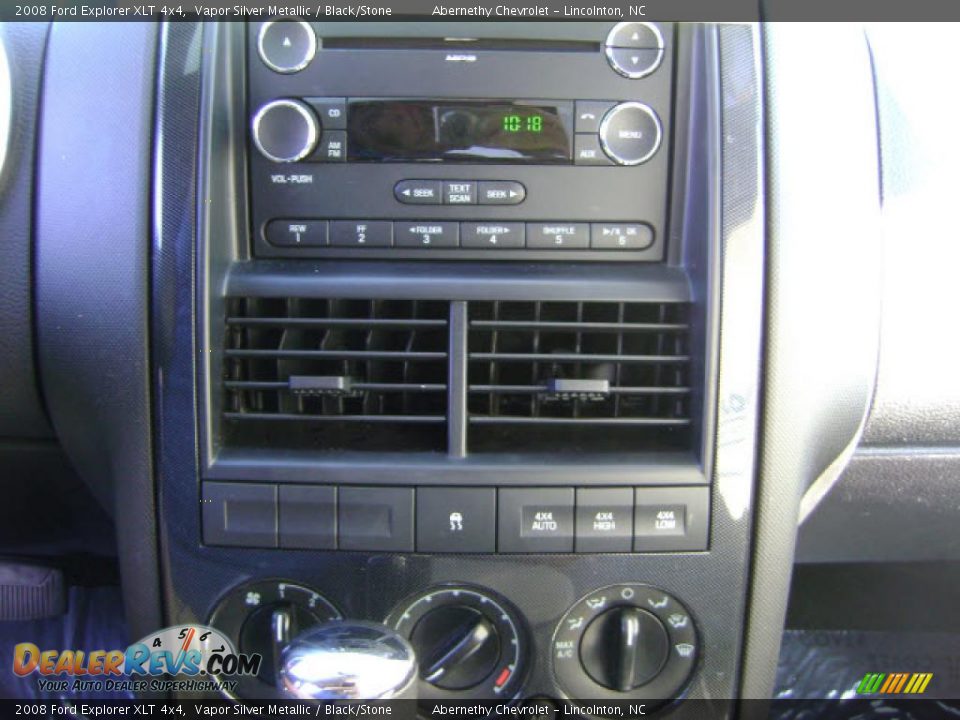 2008 Ford Explorer XLT 4x4 Vapor Silver Metallic / Black/Stone Photo #7