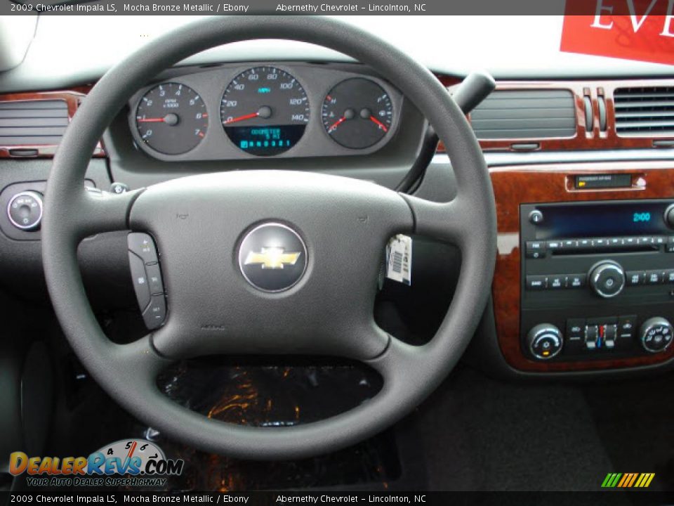 2009 Chevrolet Impala LS Mocha Bronze Metallic / Ebony Photo #6