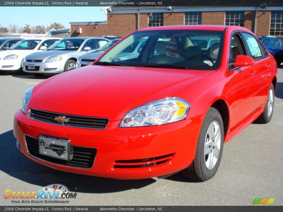 2009 Chevrolet Impala LS Victory Red / Neutral Photo #1