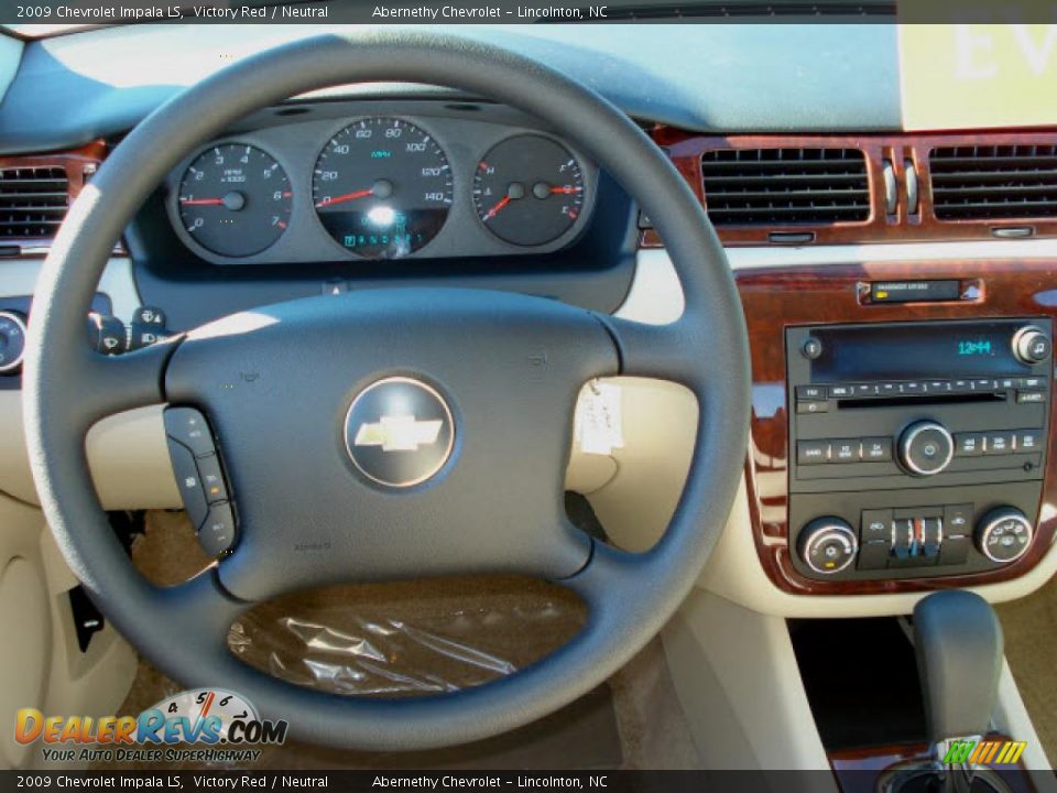 2009 Chevrolet Impala LS Victory Red / Neutral Photo #6