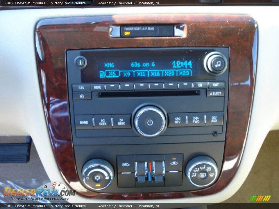 2009 Chevrolet Impala LS Victory Red / Neutral Photo #7