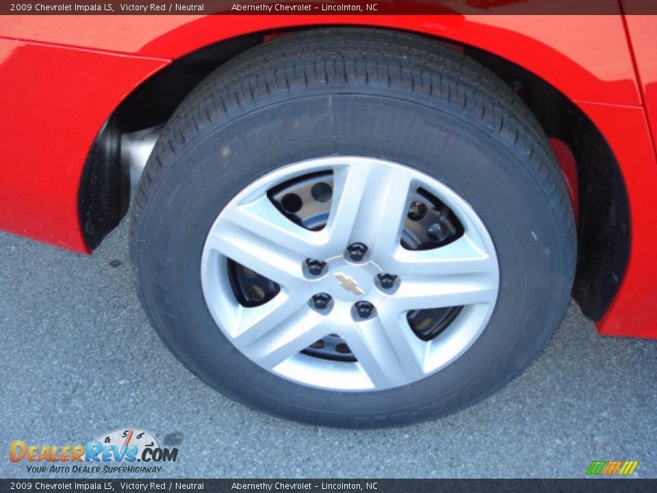 2009 Chevrolet Impala LS Victory Red / Neutral Photo #9