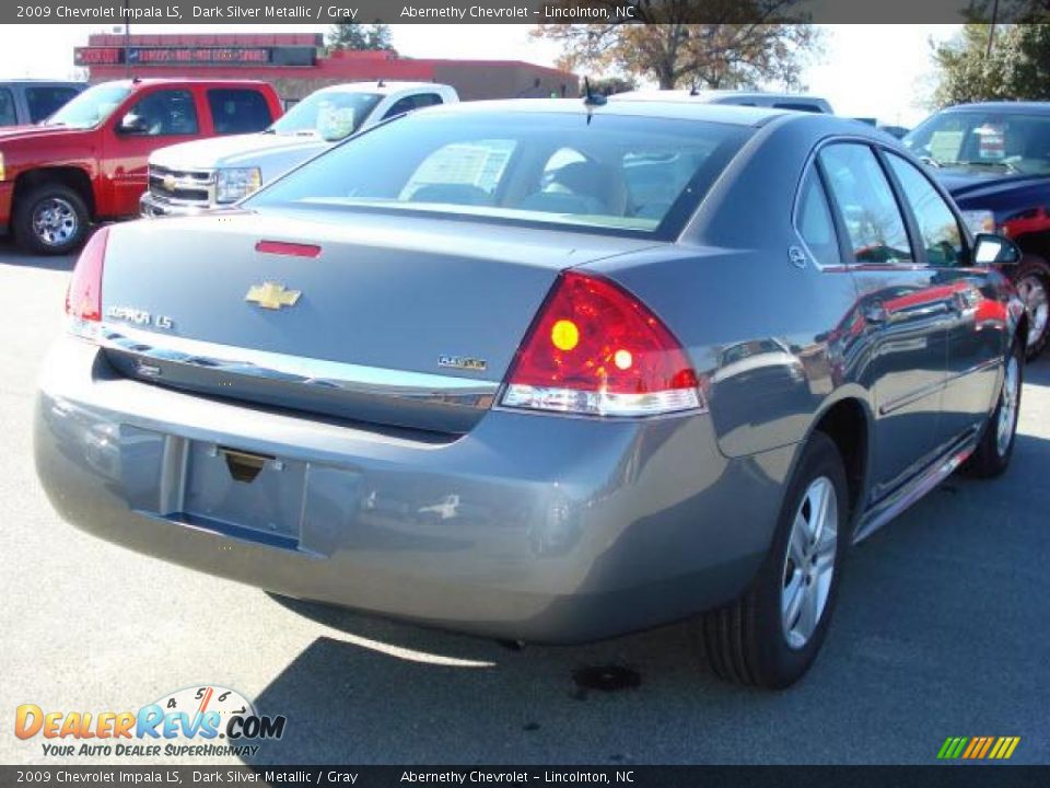 2009 Chevrolet Impala LS Dark Silver Metallic / Gray Photo #2