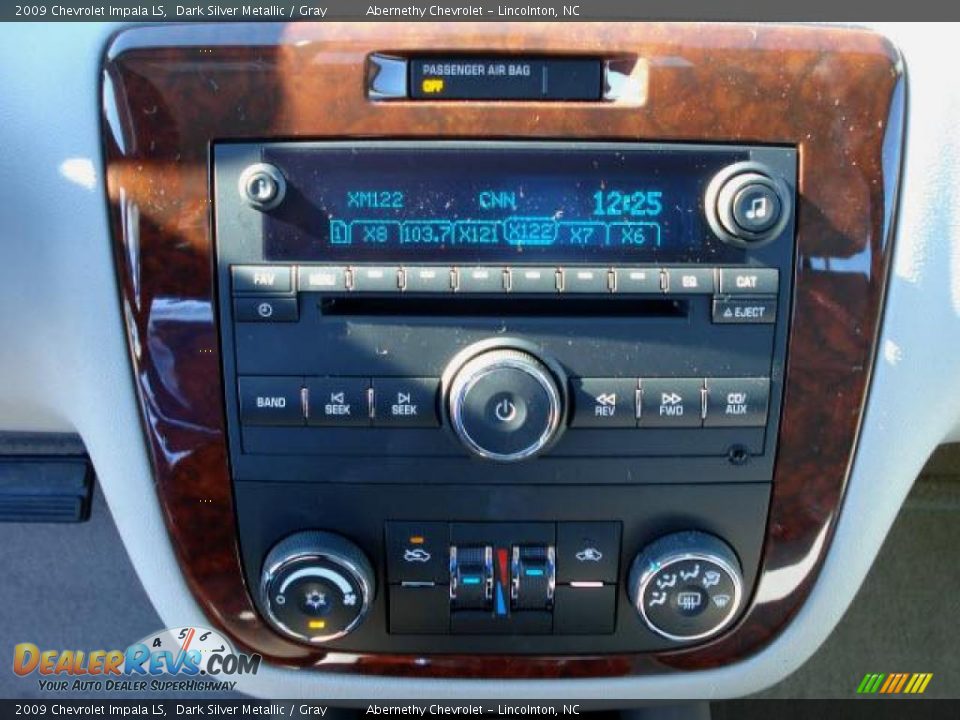 2009 Chevrolet Impala LS Dark Silver Metallic / Gray Photo #7