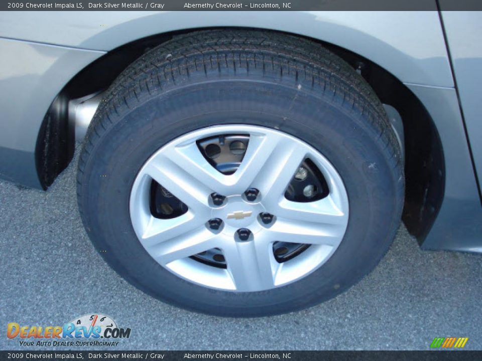 2009 Chevrolet Impala LS Dark Silver Metallic / Gray Photo #9