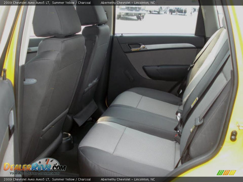 2009 Chevrolet Aveo Aveo5 LT Summer Yellow / Charcoal Photo #5