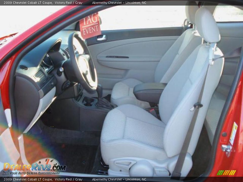 2009 Chevrolet Cobalt LT Coupe Victory Red / Gray Photo #4
