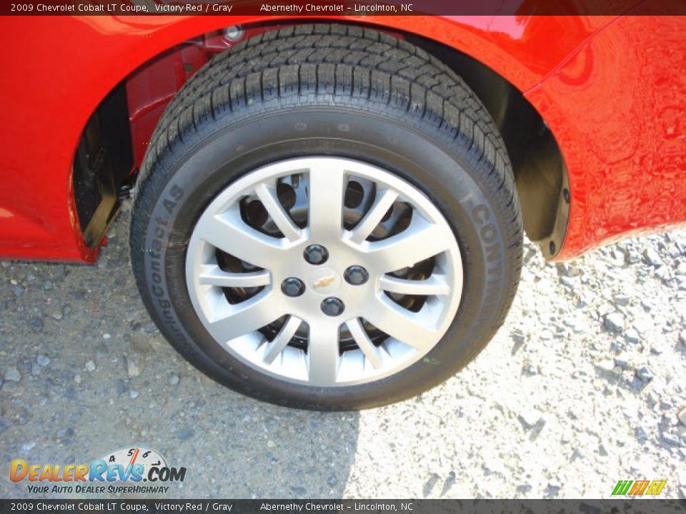 2009 Chevrolet Cobalt LT Coupe Victory Red / Gray Photo #9