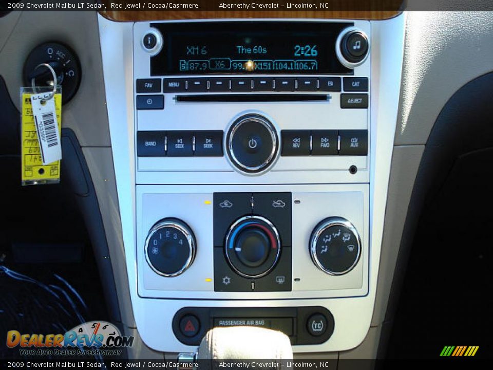 2009 Chevrolet Malibu LT Sedan Red Jewel / Cocoa/Cashmere Photo #7