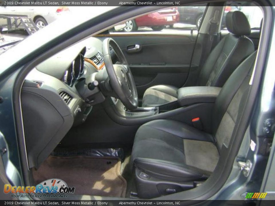 2009 Chevrolet Malibu LT Sedan Silver Moss Metallic / Ebony Photo #4