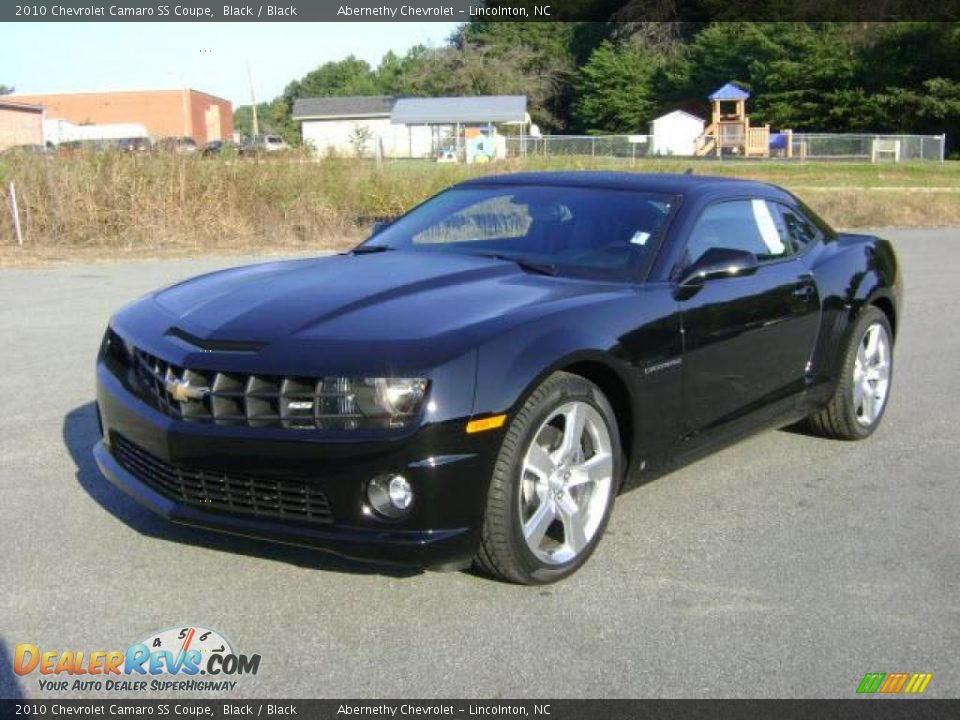 2010 Chevrolet Camaro SS Coupe Black / Black Photo #1