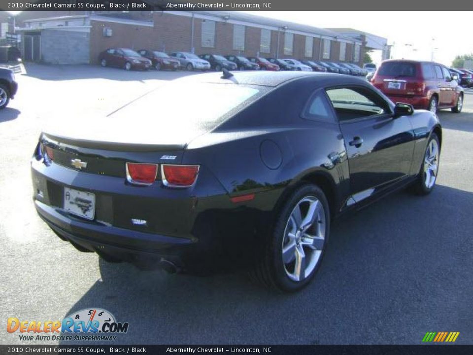 2010 Chevrolet Camaro SS Coupe Black / Black Photo #2