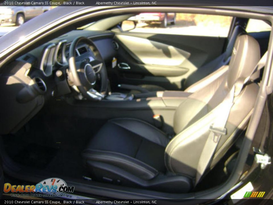 2010 Chevrolet Camaro SS Coupe Black / Black Photo #4
