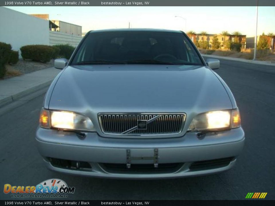 1998 Volvo V70 Turbo AWD Silver Metallic / Black Photo #2