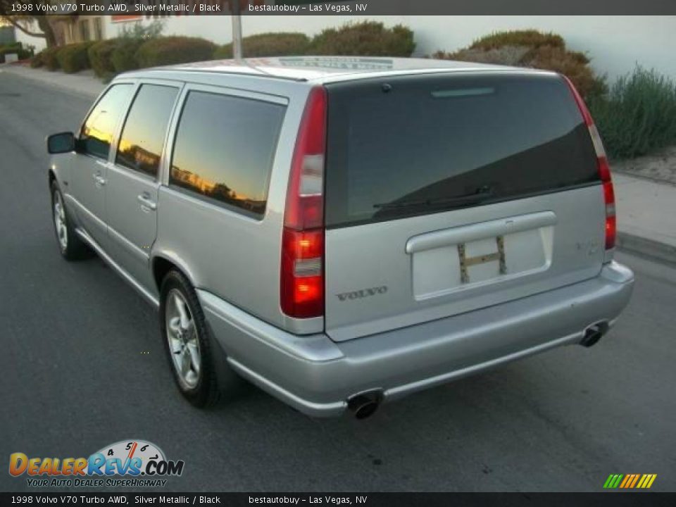1998 Volvo V70 Turbo AWD Silver Metallic / Black Photo #6