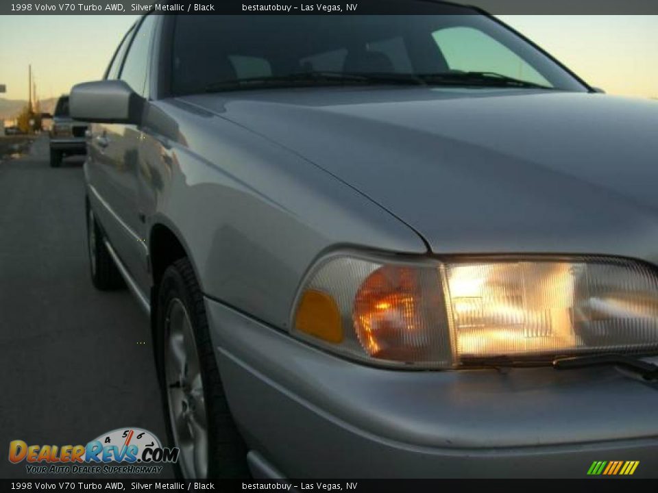 1998 Volvo V70 Turbo AWD Silver Metallic / Black Photo #19