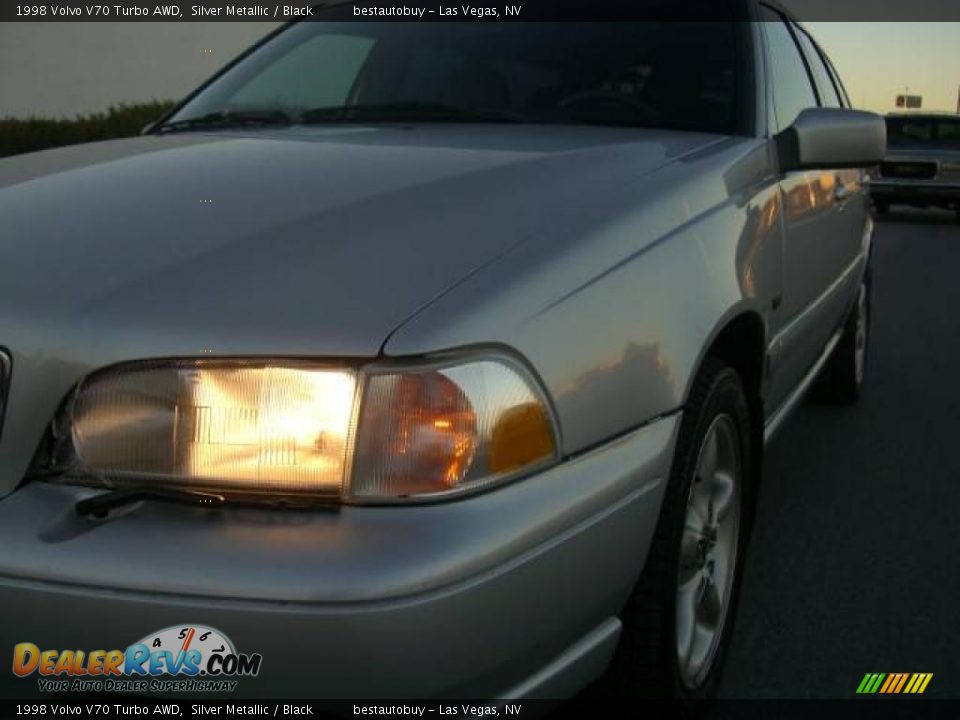 1998 Volvo V70 Turbo AWD Silver Metallic / Black Photo #20