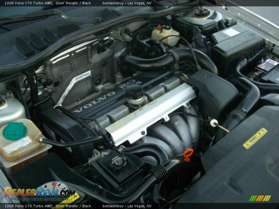 1998 Volvo V70 Turbo AWD Silver Metallic / Black Photo #22