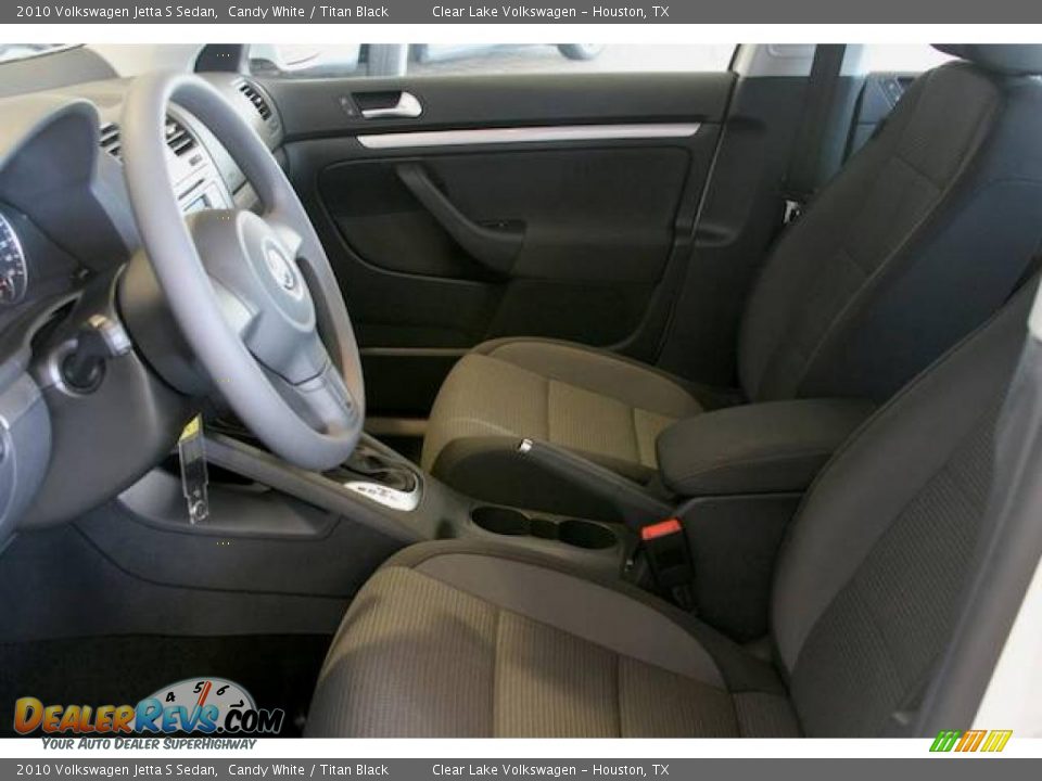 2010 Volkswagen Jetta S Sedan Candy White / Titan Black Photo #4