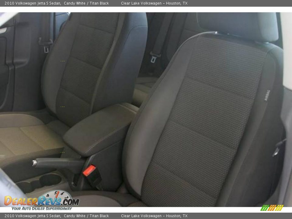 2010 Volkswagen Jetta S Sedan Candy White / Titan Black Photo #6