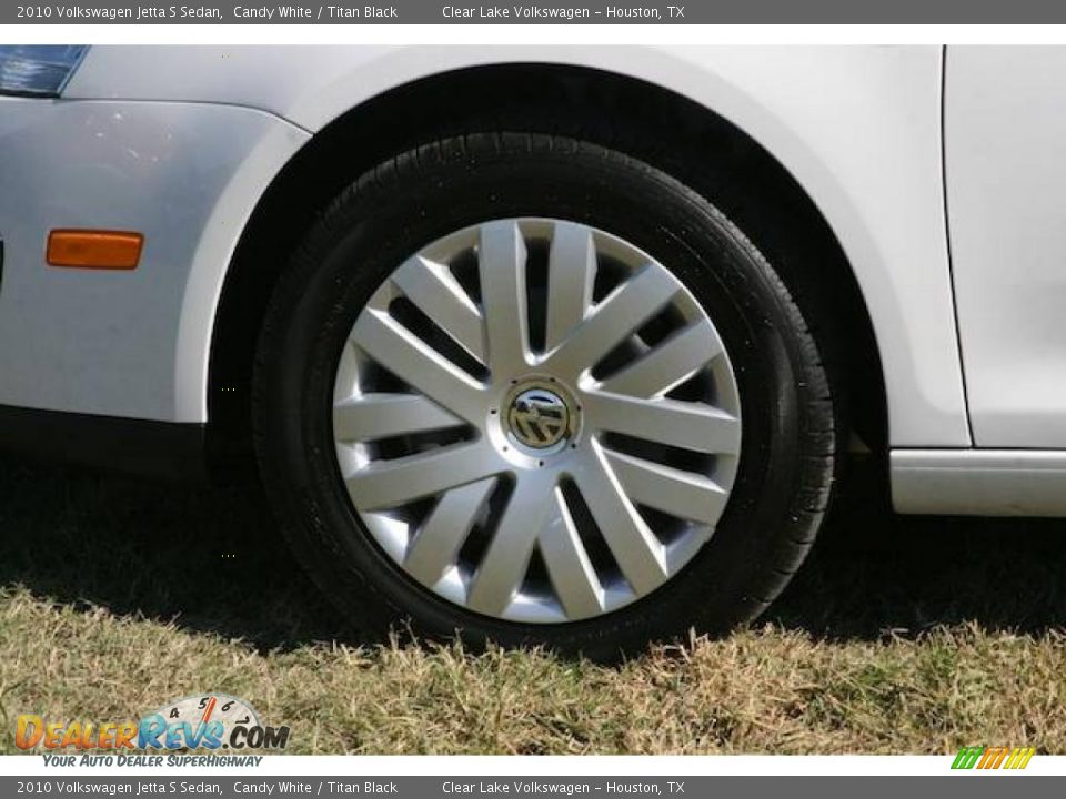 2010 Volkswagen Jetta S Sedan Candy White / Titan Black Photo #8